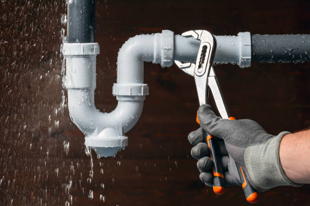 Professional Drain Cleaning technician working in Marmora, NJ